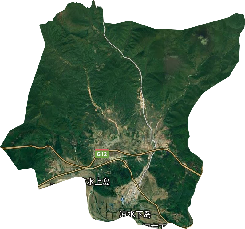 涼水鎮衛星圖