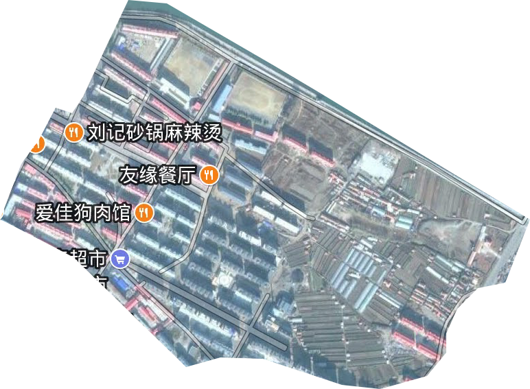 大川社區(qū)工作委員會(huì)衛(wèi)星圖