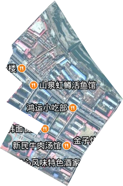 新民社區(qū)工作委員會衛(wèi)星圖