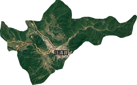 汪清鎮衛星圖