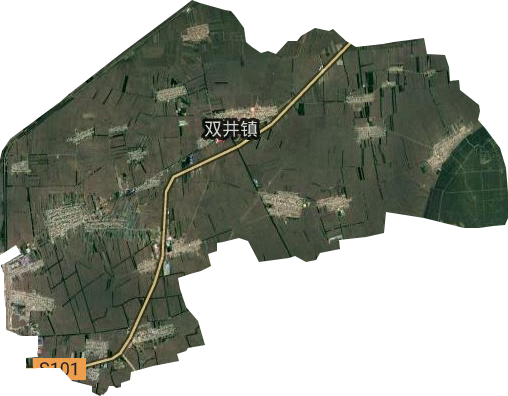 雙井街道衛星圖