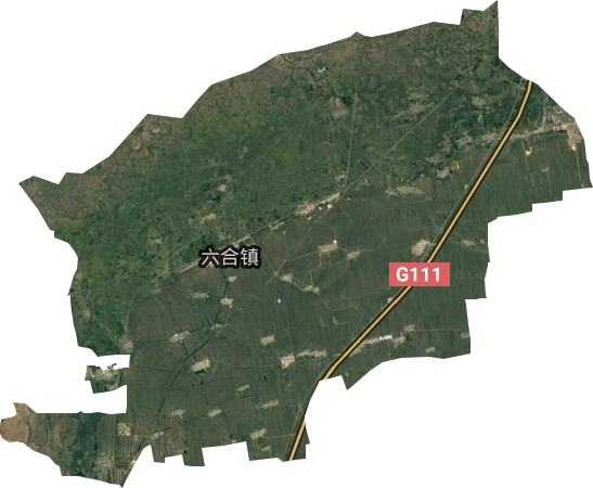 六合鎮衛星圖