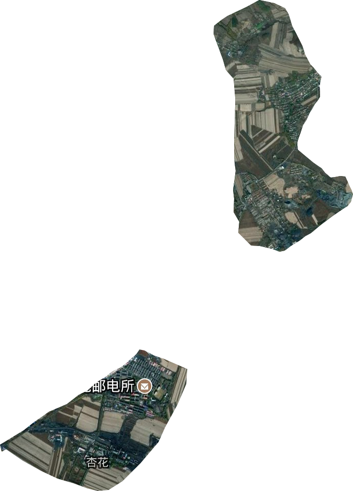 杏花街道衛星圖