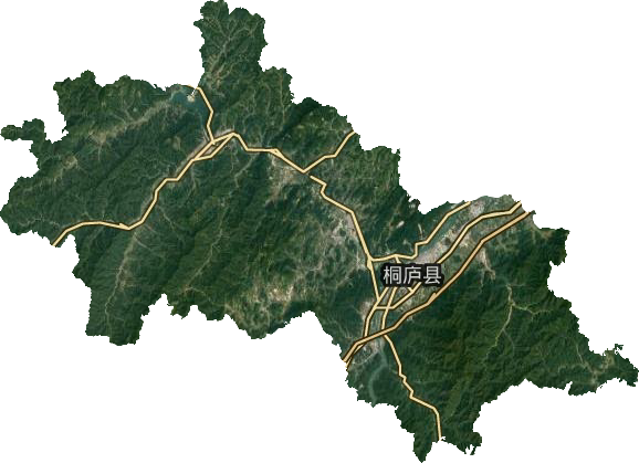 桐廬縣衛(wèi)星圖