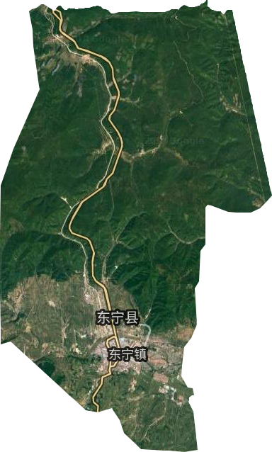 東寧鎮衛星圖