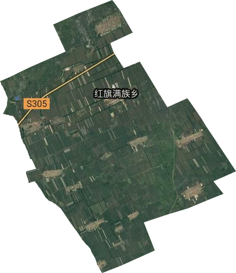 紅旗鄉衛星圖