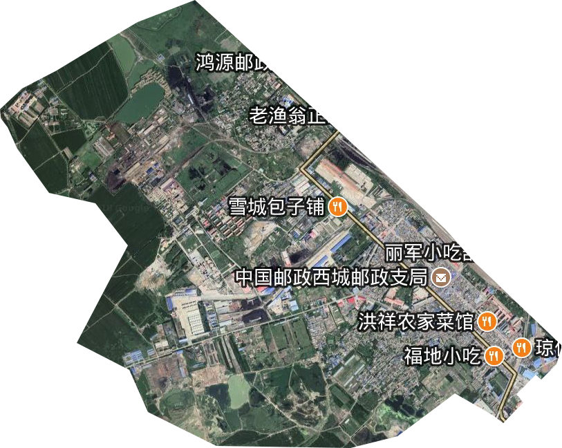 鐵西街道衛星圖