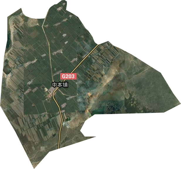 中本鎮(zhèn)衛(wèi)星圖