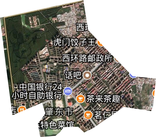 西園區辦事處衛星圖