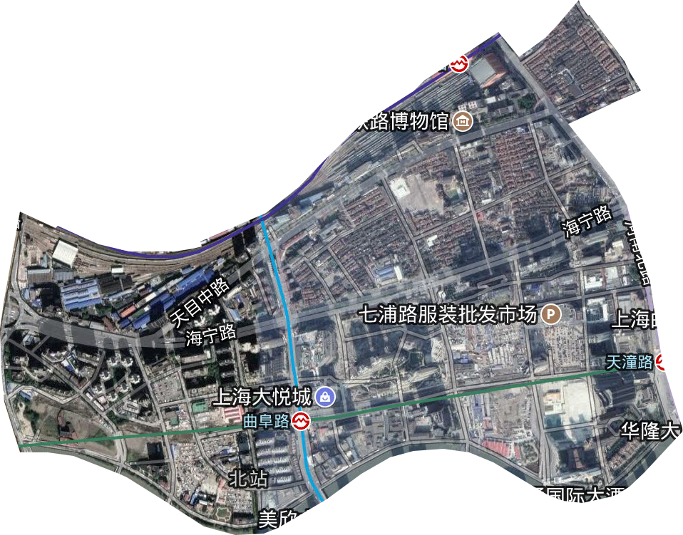 北站街道衛(wèi)星圖