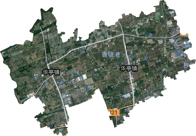華亭鎮衛星圖