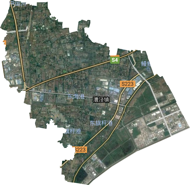漕涇鎮衛星圖