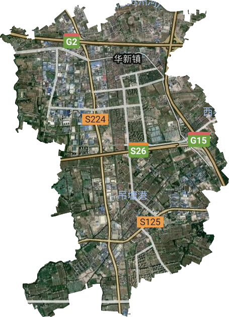 華新鎮衛星圖