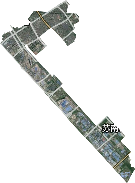 旺莊街道衛星圖