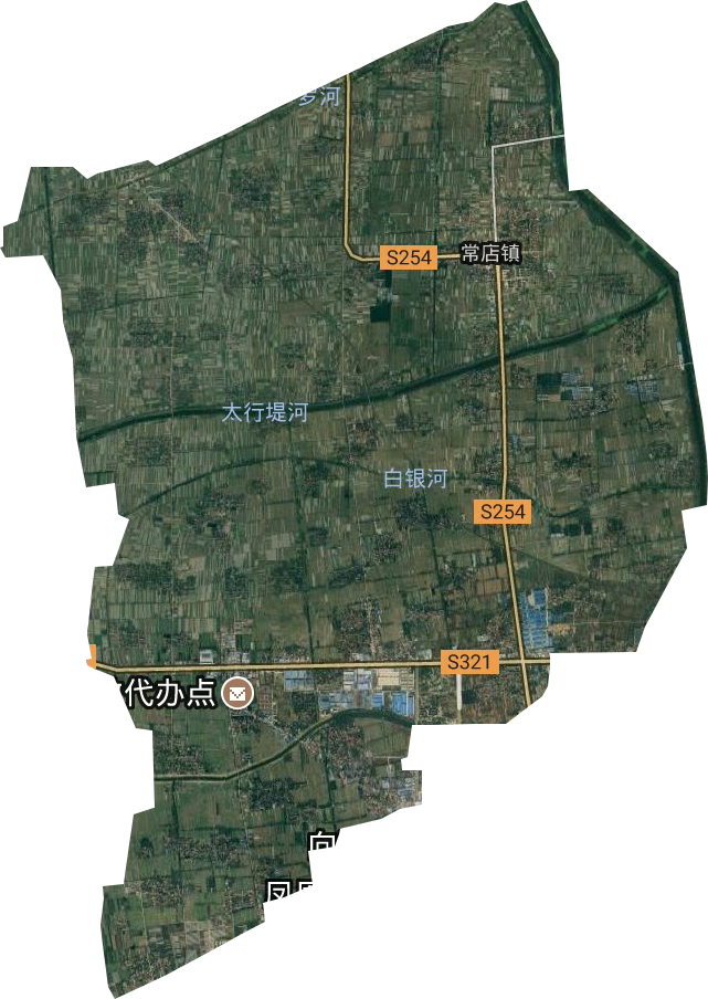 常店鎮衛星圖