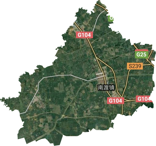 南渡鎮(zhèn)衛(wèi)星圖