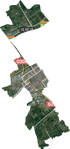 城廂鎮(zhèn)衛(wèi)星圖