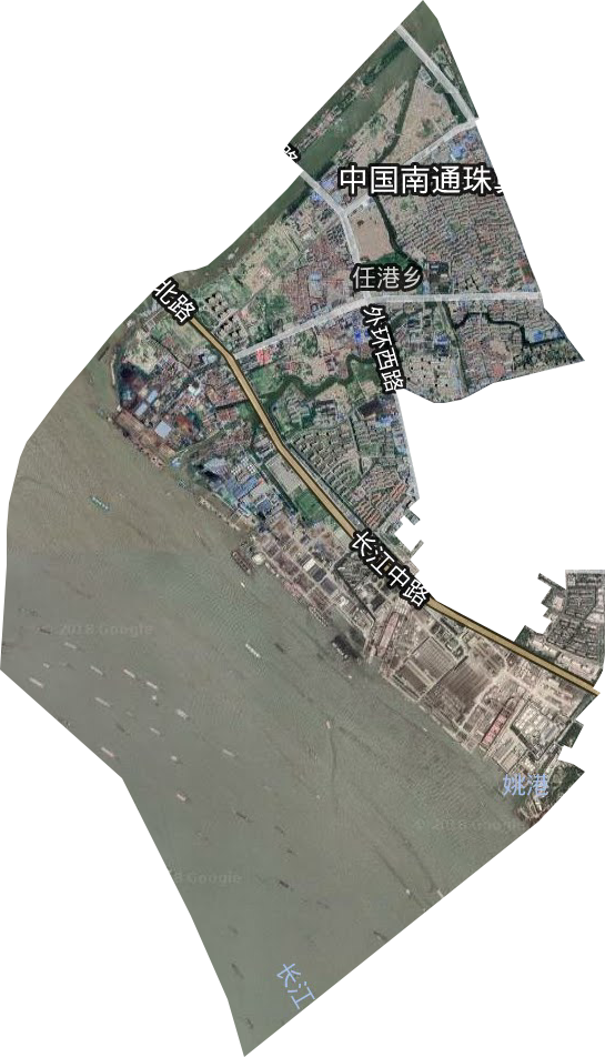 任港街道衛星圖
