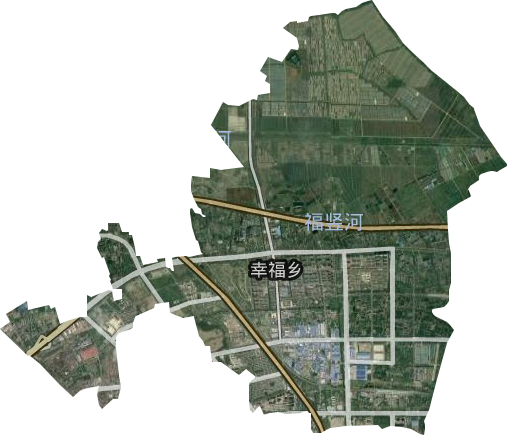 幸福街道衛星圖