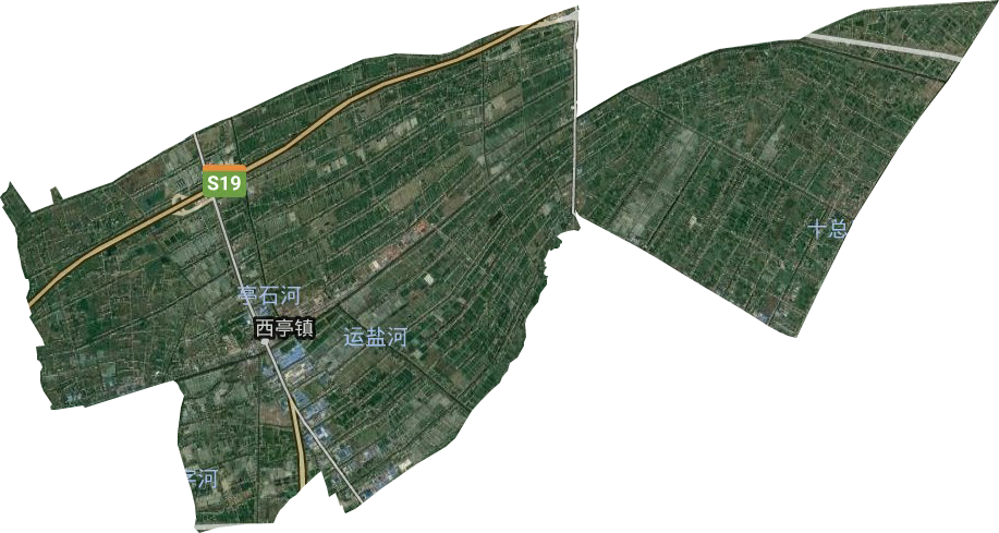西亭鎮衛星圖