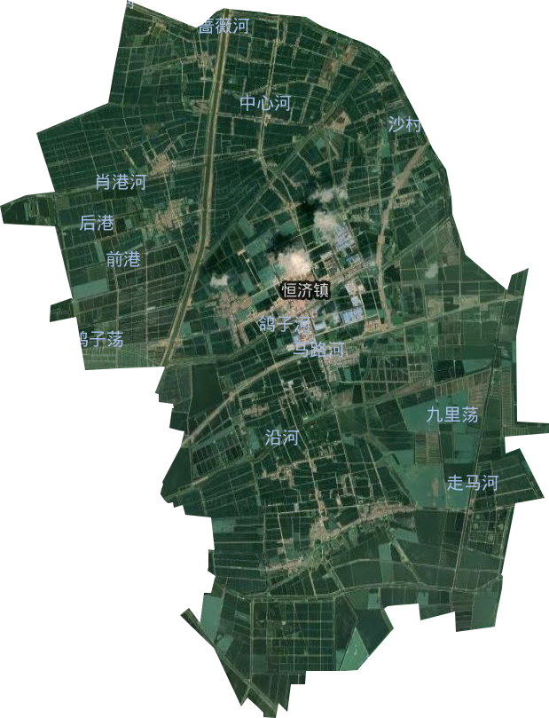 恒濟鎮衛星圖