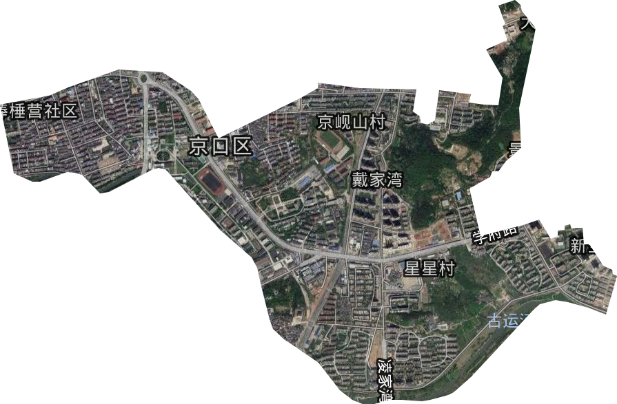 正東路街道衛星圖