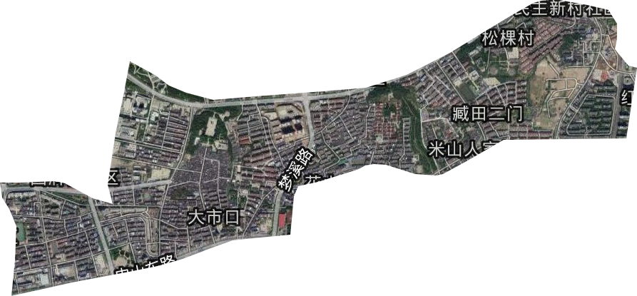 大市口街道衛(wèi)星圖