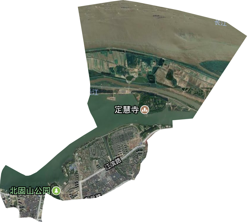 四牌樓街道衛星圖