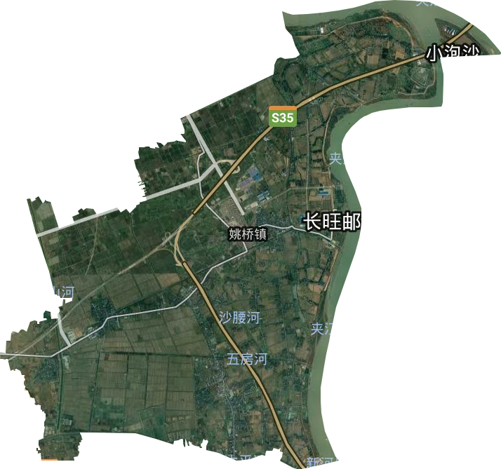 姚橋鎮衛星圖