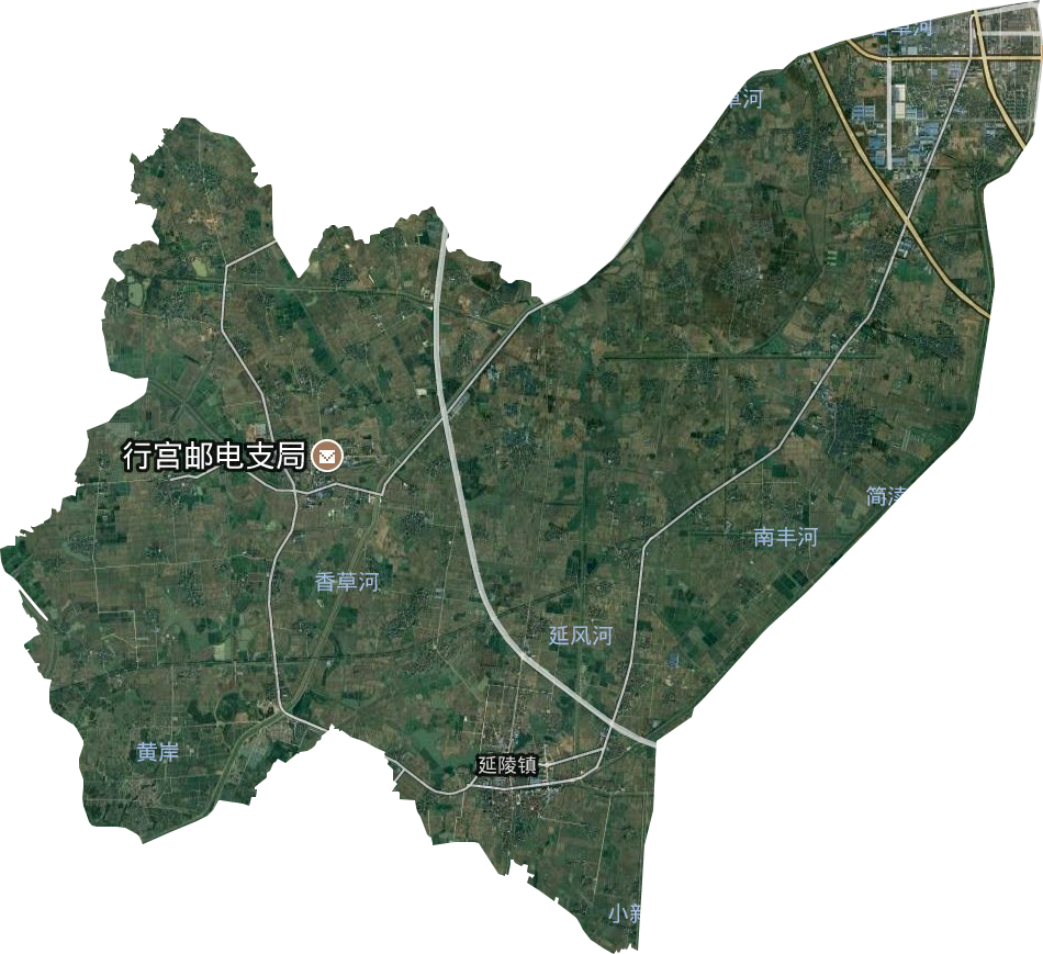 延陵鎮衛星圖