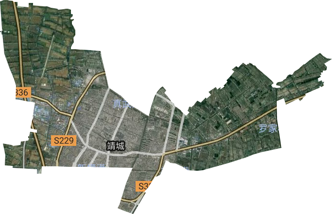 靖城街道衛(wèi)星圖
