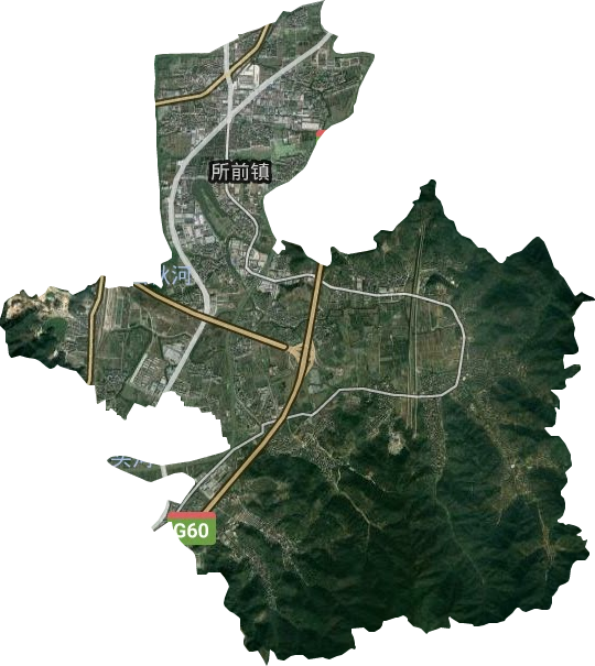所前鎮衛星圖