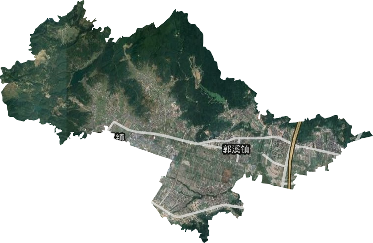 郭溪街道衛(wèi)星圖