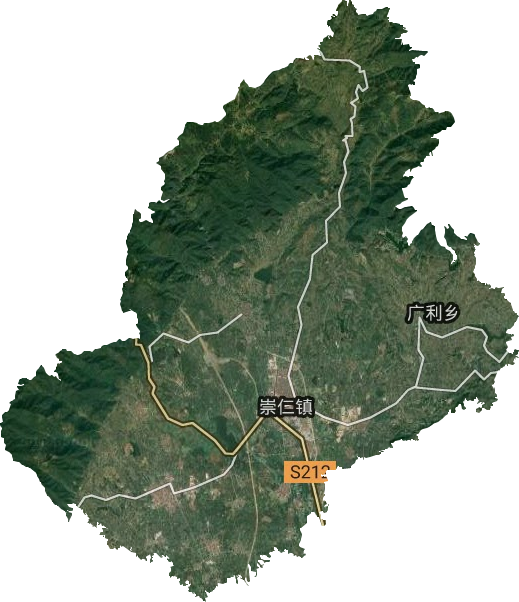 崇仁鎮衛星圖