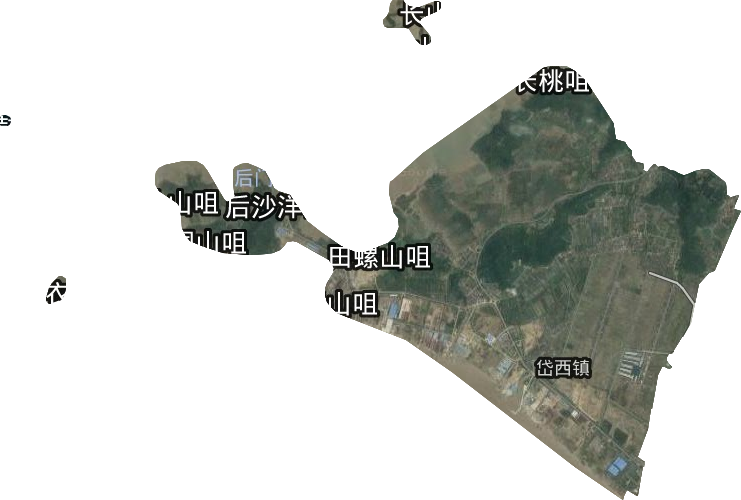 岱西鎮(zhèn)衛(wèi)星圖