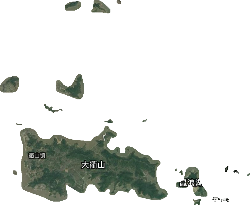 衢山鎮衛星圖