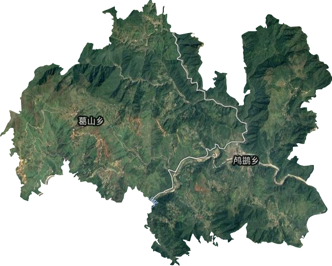 鸕鶿鄉衛星圖
