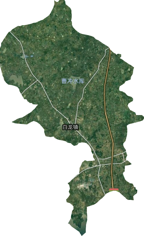 白龍鎮(zhèn)衛(wèi)星圖