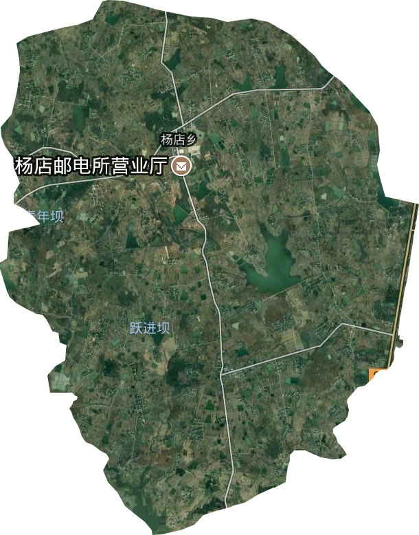 楊店鄉衛星圖
