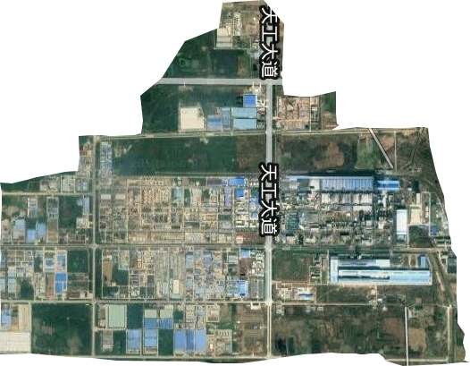 合肥循環經濟示范園衛星圖