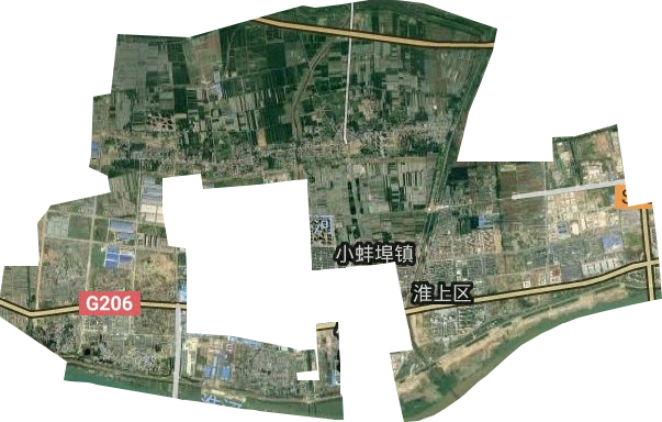 小蚌埠鎮衛星圖