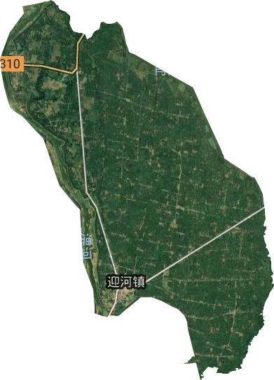 迎河鎮衛星圖