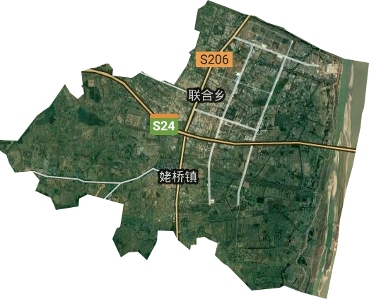 姥橋鎮衛星圖