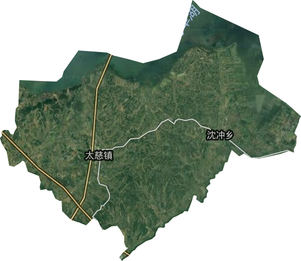 太慈鎮衛星圖