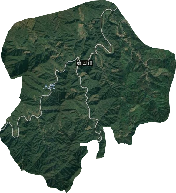 流口鎮(zhèn)衛(wèi)星圖