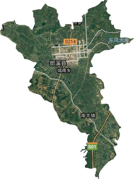 建平鎮衛星圖