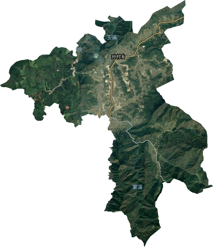 孫村鄉(xiāng)衛(wèi)星圖