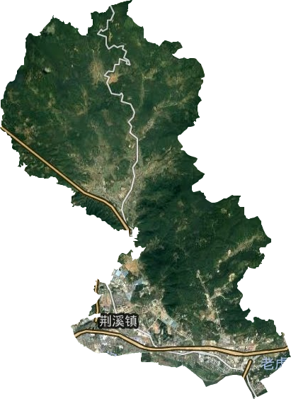 荊溪鎮衛星圖