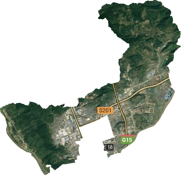 敖江鎮(zhèn)衛(wèi)星圖