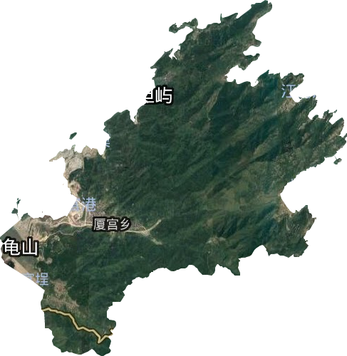 下宮鄉衛星圖